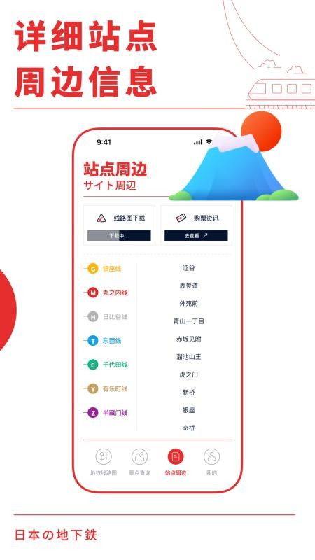 日本地铁通app图2