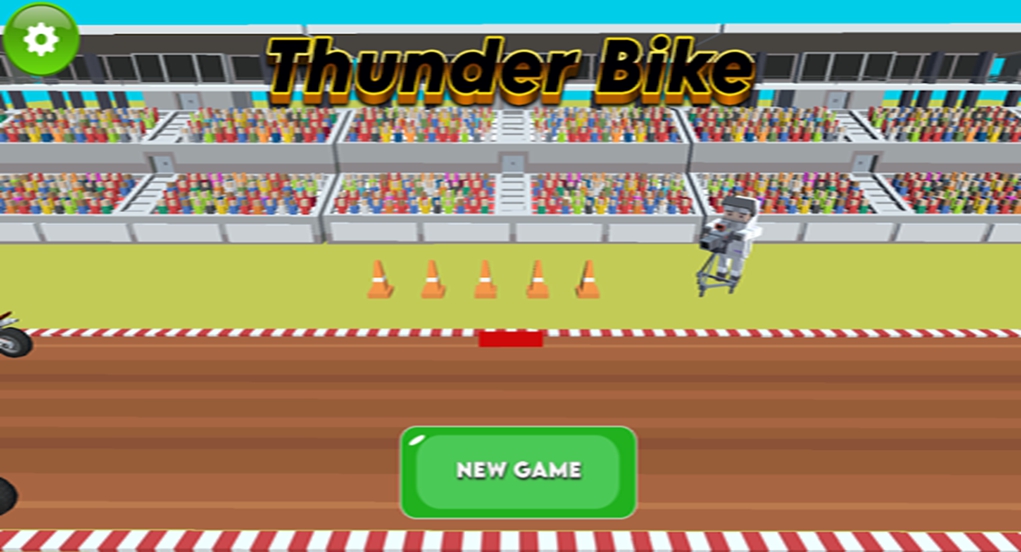 雷霆自行车游戏（Thunder Bike Game）
