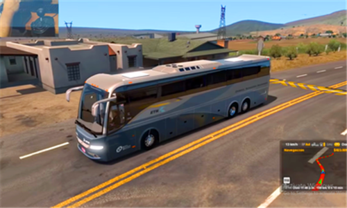 巴士驾驶员模拟器（Bus Simulator Free Driving: Offroad Adventure）图1