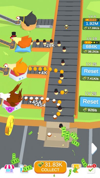 鸡蛋生产线（Egg Production Line）游戏图1