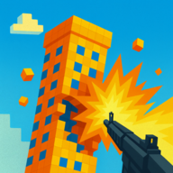 像素建筑破坏模拟器3D(Pixel Tower Destruction 3D)图标
