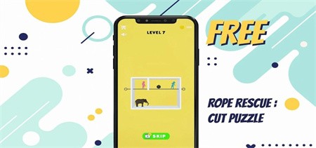 绳索益智救援（Rope Pentol Puzzle Rescue）游戏图1