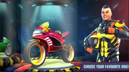 Super Hero Racing - Bike Games