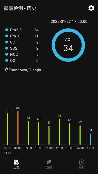 雾霾检测软件
