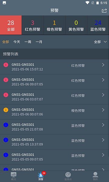 河堤监测云平台app图2