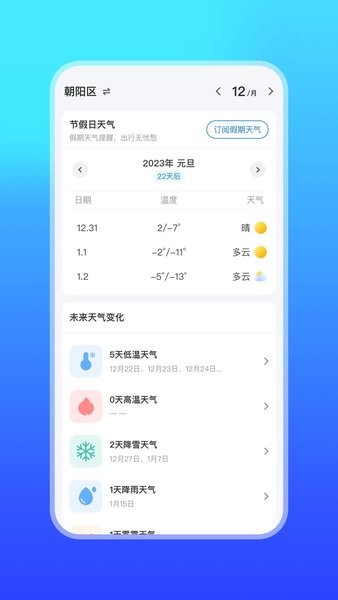 微鲤天气app图3