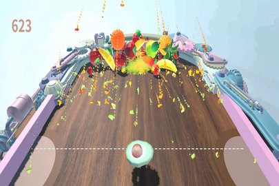 3D弹水果游戏图1