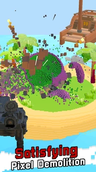 像素建筑破坏模拟器3D(Pixel Tower Destruction 3D)图3