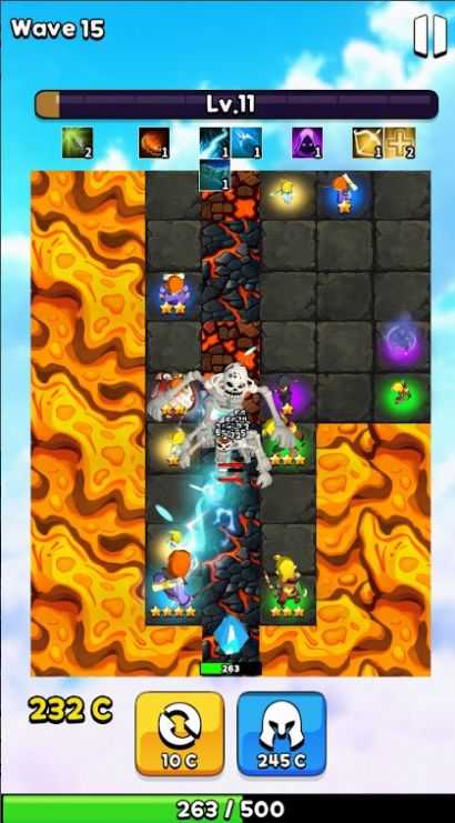 Luck! Merge! Defence!游戏图2