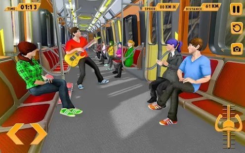 高速火车司机(Modern Train Driving Simulator: City Train Games)图3
