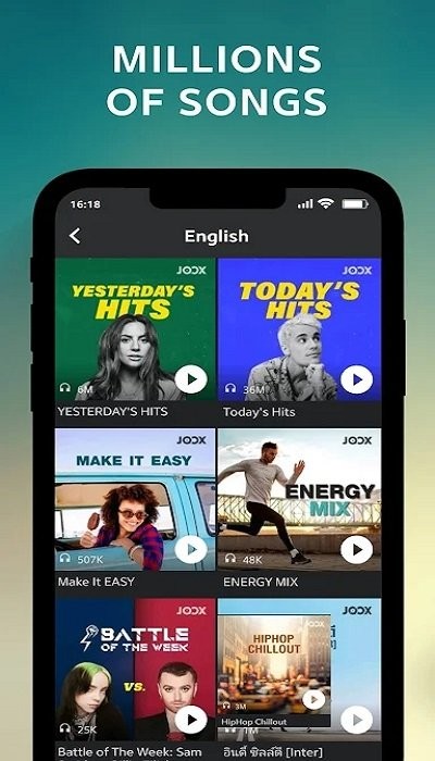 Joox Premium app图2