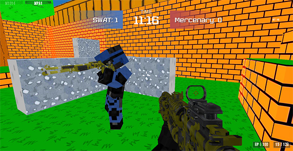 Blocky Combat SWAT游戏图2