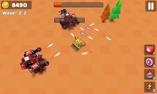 Tank io Shoot游戏图1
