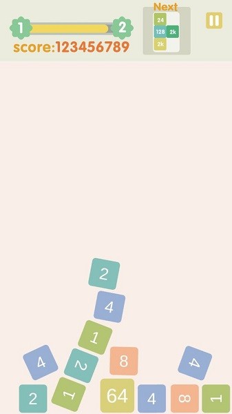 不稳定的2048游戏图2