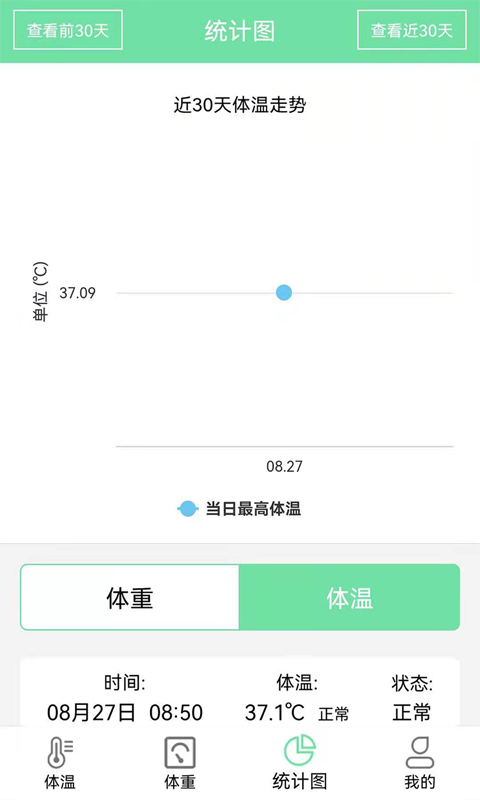 体重体温记录表app图3