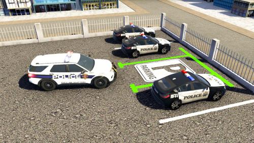 多人警车停车场图3