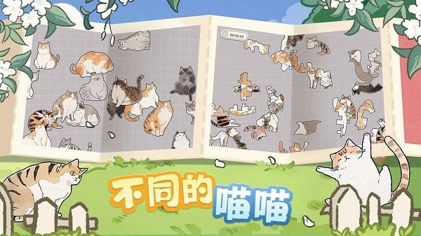 挤在一起的猫猫游戏图1