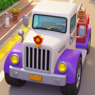 汽车合并狂热2048（Car Merge Mania 2048）游戏图标