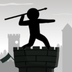 epic stickman knight hero fighting: javelin tower游戏图标