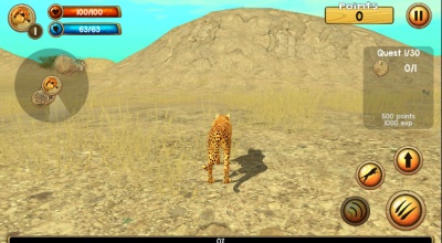 Wild Cheetah Sim游戏图3