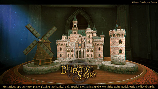3D Escape Room Detective Story游戏图1