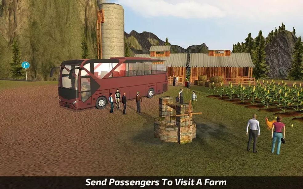 蔻驰公交车驾驶（Coach Bus Driving）游戏图3