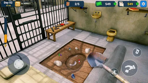 深牢挖掘逃脱游戏(Deep Cell: Digging Escape)图1