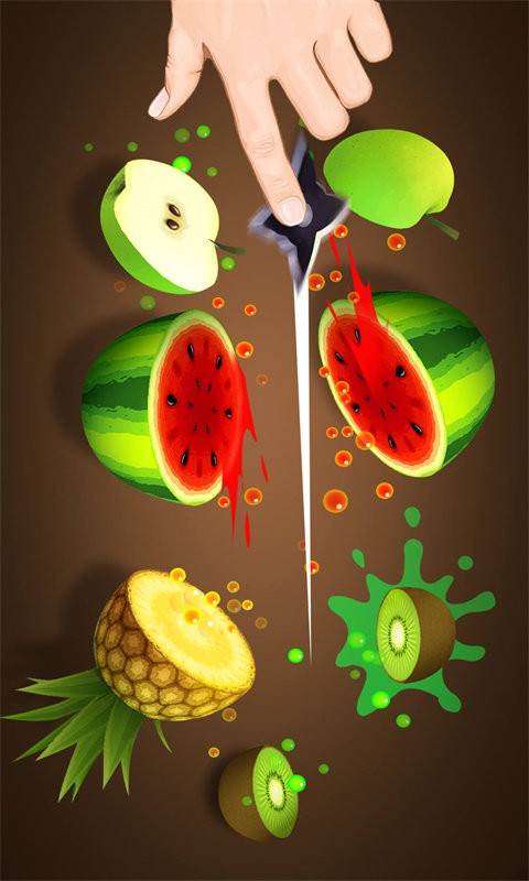 旋转切水果游戏图1