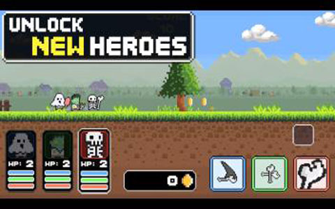 3 Heroes Run游戏图1