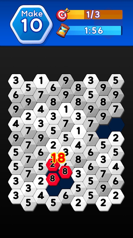 六角合并(hexamerge)游戏