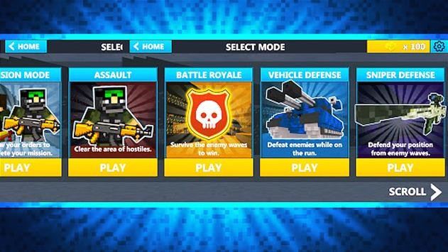 战斗方块生存之战（Cube Wars Battle Survival）图2