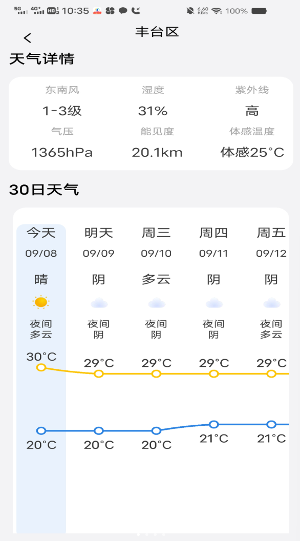天气预报AI报软件图1