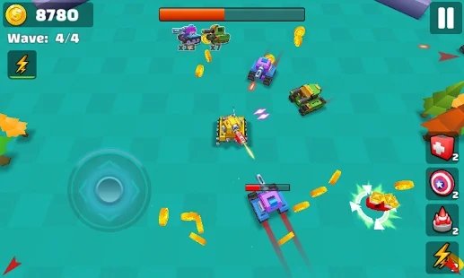 Tank io Shoot游戏图2