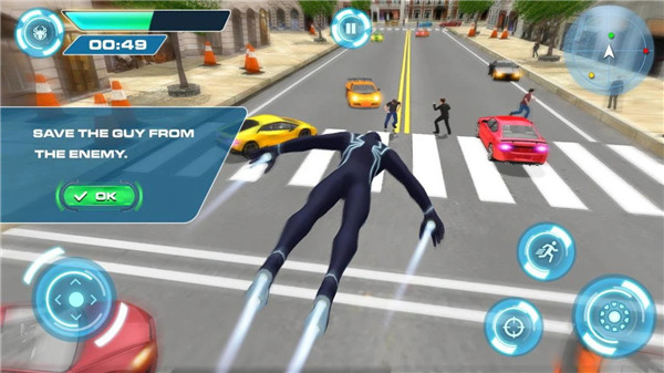 Super Hero Fighting Incredible Crime Battle游戏图1