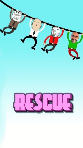 绳索救援任务（Rope Rescue! - Unique Puzzle）手游图2