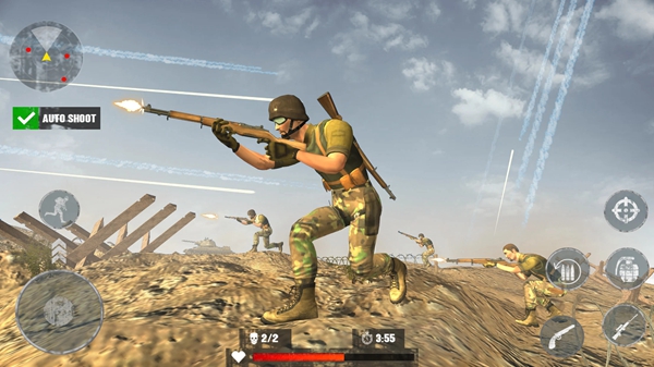 世界大战射击游戏（World War Shooting Game）图2