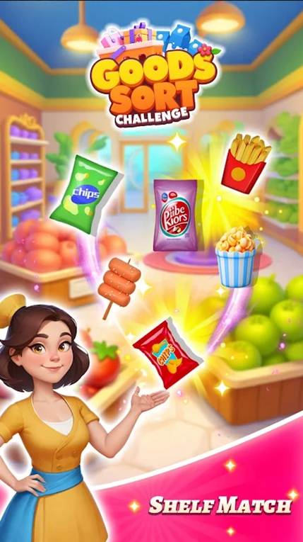 商品分类挑战（Goods Sort Challenge）游戏图2