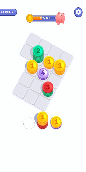 Coin Stack Puzzle手游图2