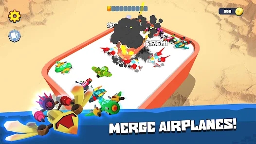 Merge Robot Rise Battle游戏图3