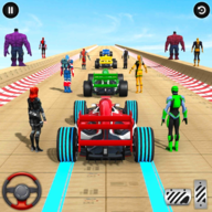 超级英雄方程式赛车特技（Superhero Formula Car Stunt）图标