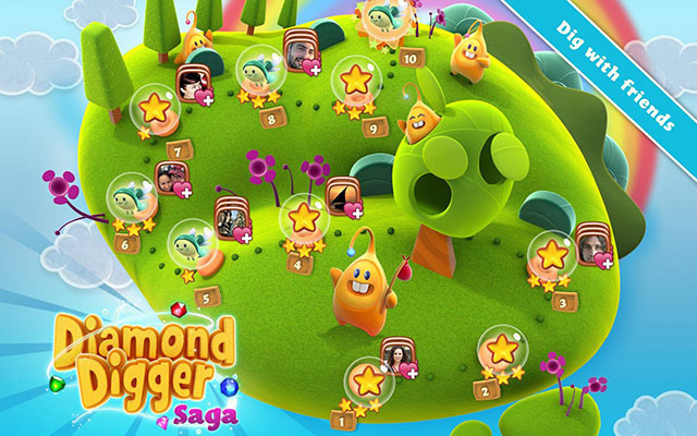 Diamond Digger Saga游戏