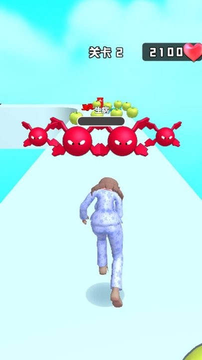 美丽女孩爱跑酷图3