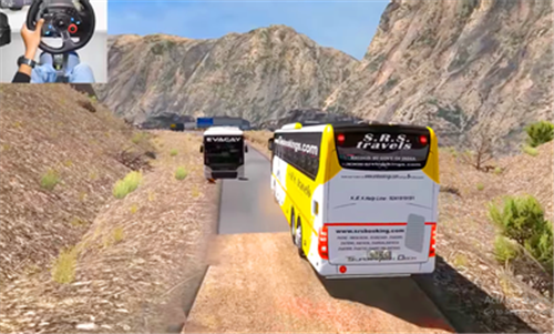 巴士驾驶员模拟器（Bus Simulator Free Driving: Offroad Adventure）图3