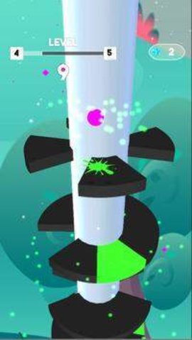Super Helix ball Crush游戏图2