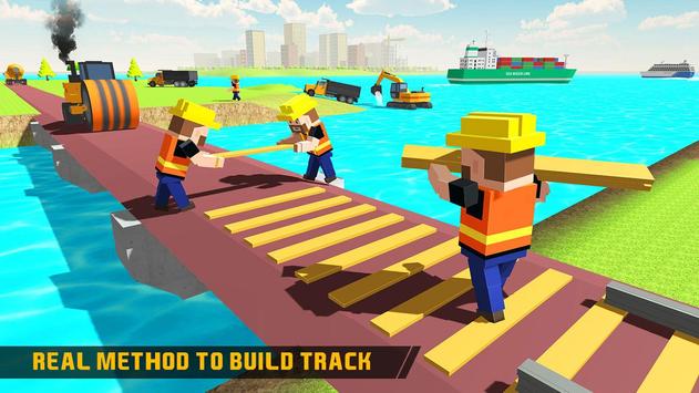 水路火车轨道建造者（River Road Train Track Builder）图3
