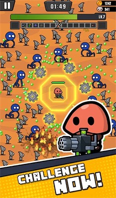 骰子头英雄幸存者(DicHead Hero Survival.io)图3