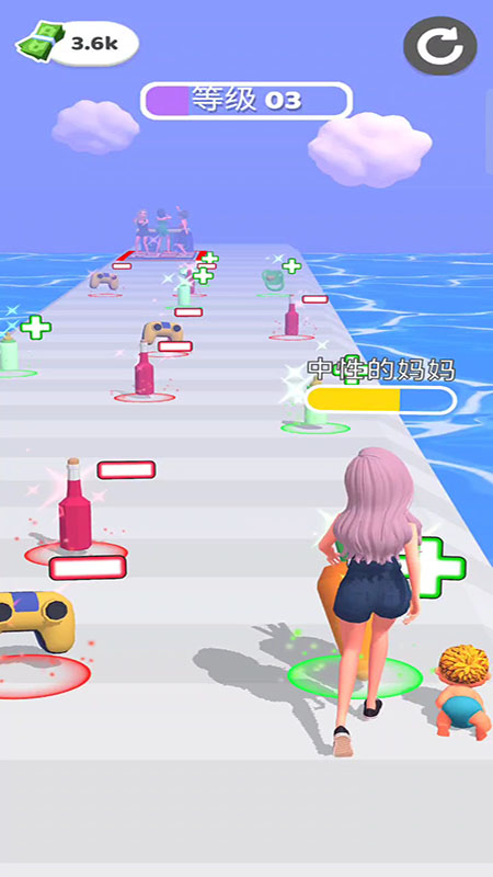 小姐姐跑跑跑游戏图2