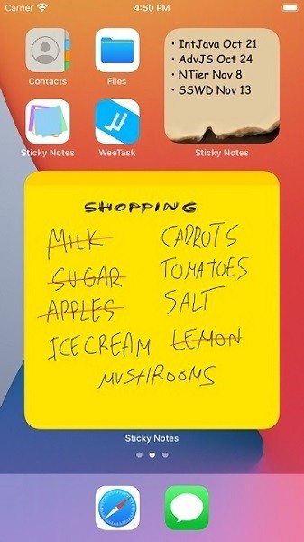 Sticky Notes app图2