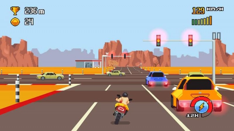 复古公路（Highway）游戏图3