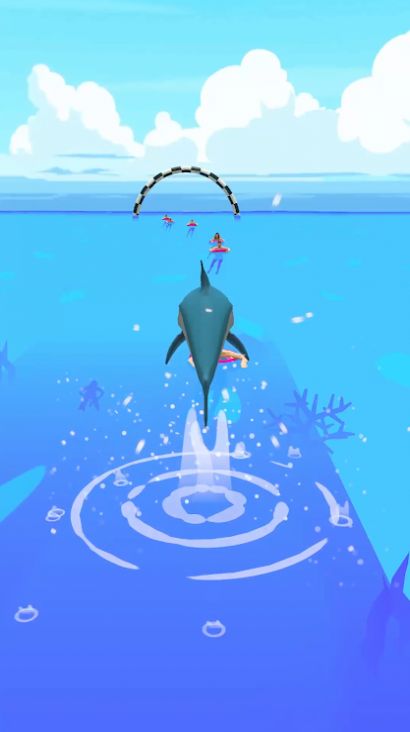 鲨鱼咬人跑（Shark Bite Run）游戏图1